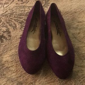 SOLD Pinwheel by Michelle Suede Flats